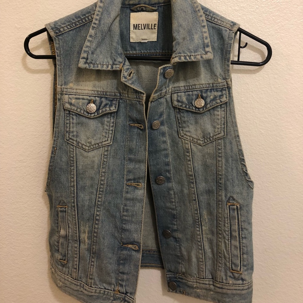Brandy Melville denim vest